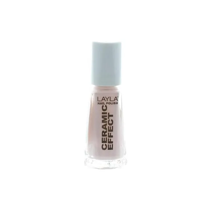Smalto Layla Ceramic Effect Nail Polish Pink Bubbles N.47