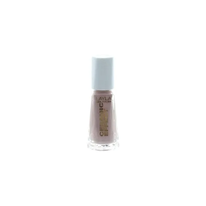 Layla Cosmetics 1243R23-048 Ceramic Effect Nail Polish 0.01L Skin