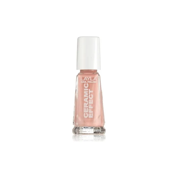 Layla Cosmetics 1243R23-113 Ceramic Effect Nail Polish Princess Skin 0.01L
