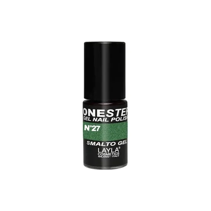 LAYLA COSMETICS One Step Gel Nail Polish Lux Grass Number 27