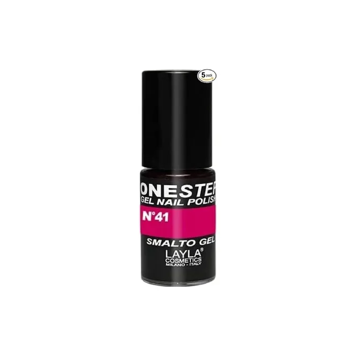 Layla Cosmetics One Step Gel Nail Polish Minnie Pink 0005l
