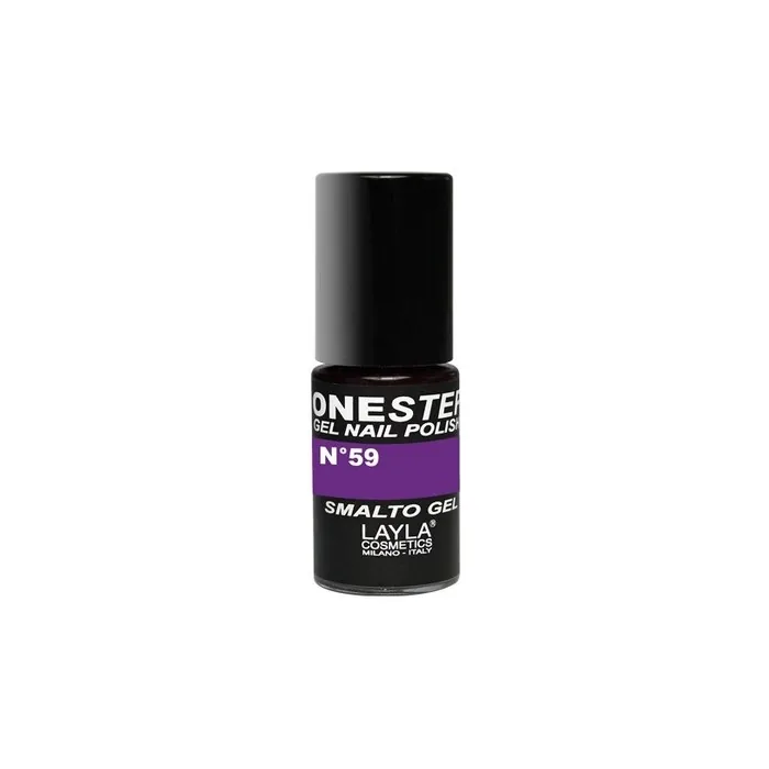 Layla Cosmetics One Step Gel Nail Polish Berry Me 5ml