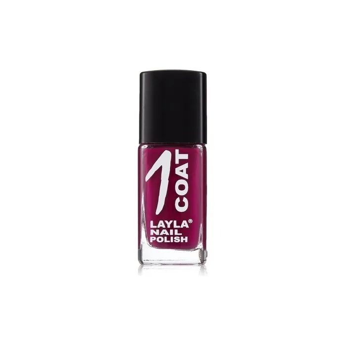 Layla Cosmetics 1 Coat Nail Polish N.23 Cranberry