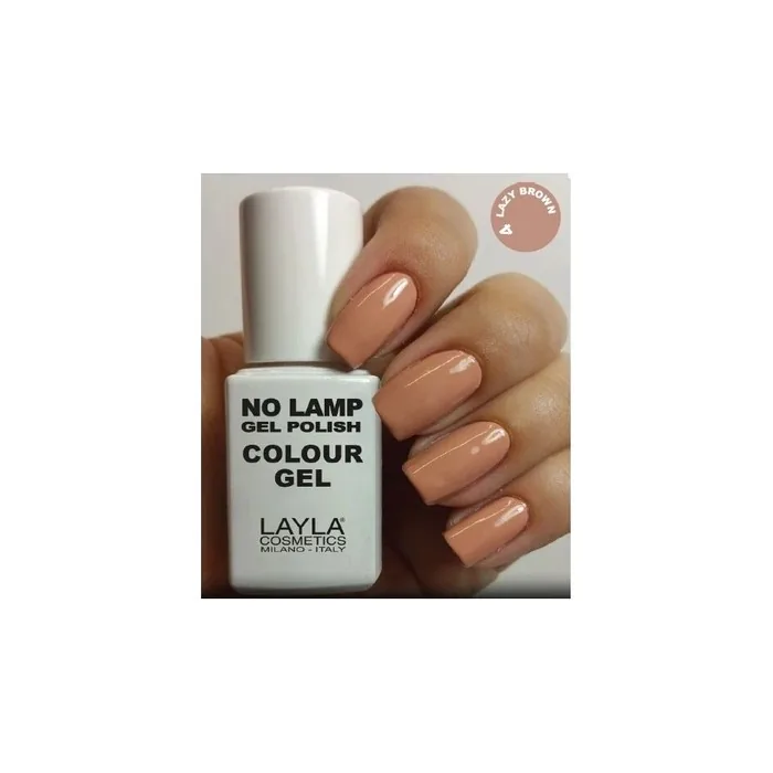 Layla No Lamp 04 Lazy Brown 10ml Nail Polish