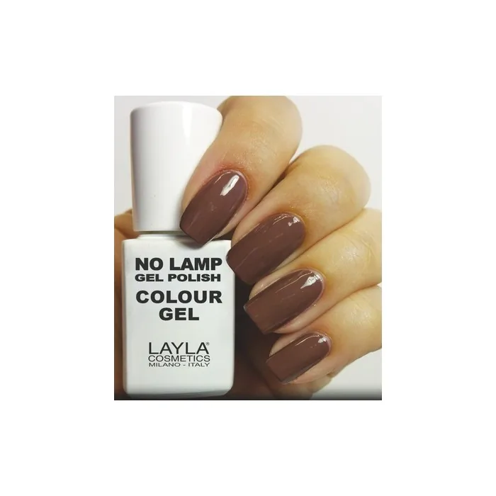 Layla Cosmetics Milano No Lamp Polish Colour Gel Tonka 10ml