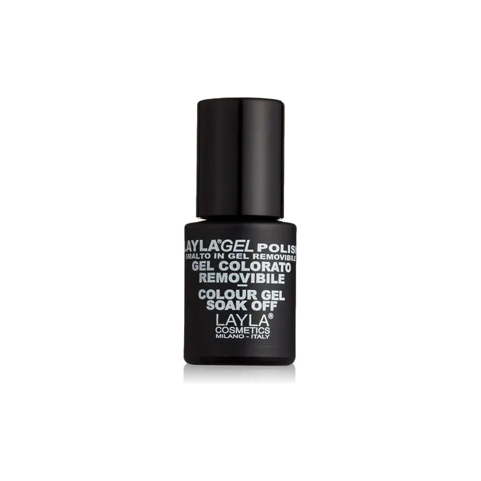 Layla Cosmetics Laylagel Polish Color Black 0.01L