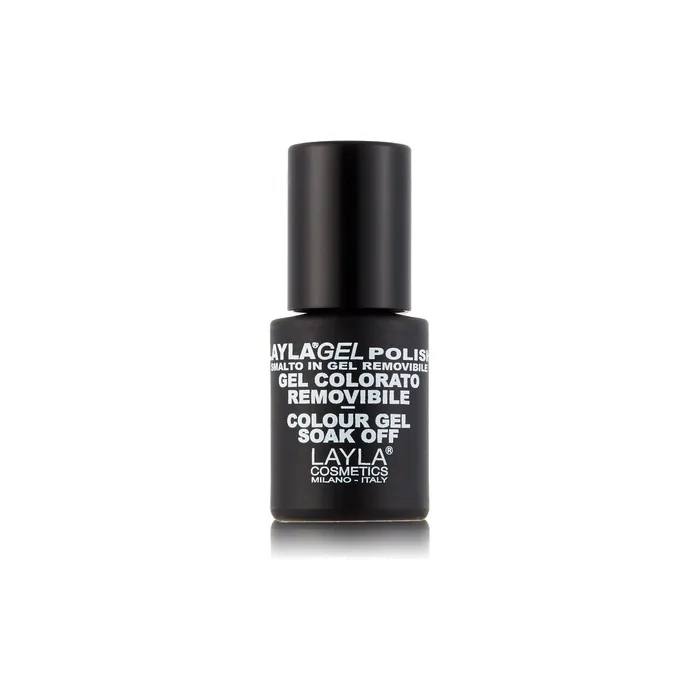 Layla Cosmetics Laylagel Polish Color Blue Glitter 0.01L