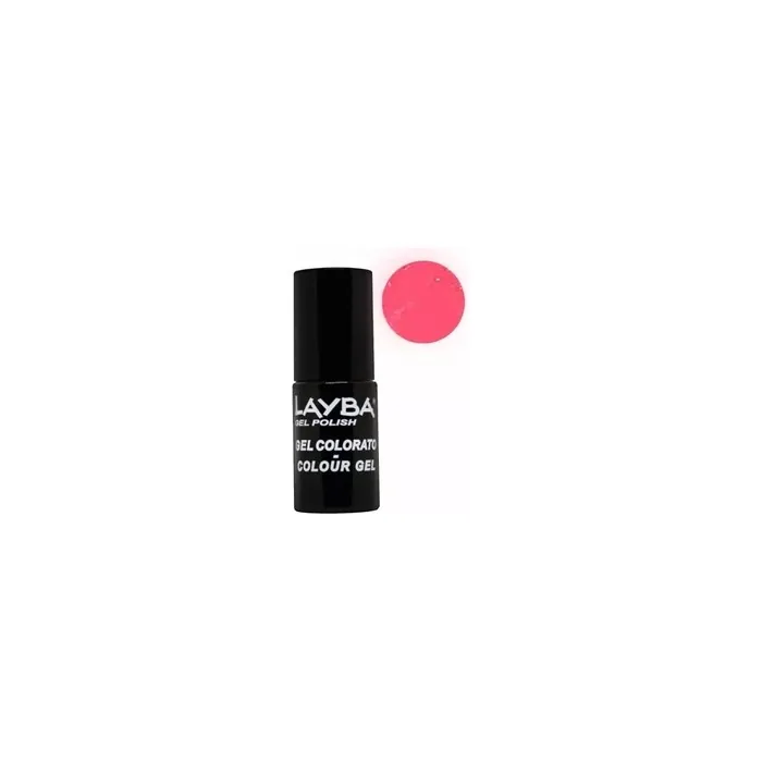 Layla Layba Gel Polish - Semi-Permanent No. 750 Crazy Pink Fluorescent