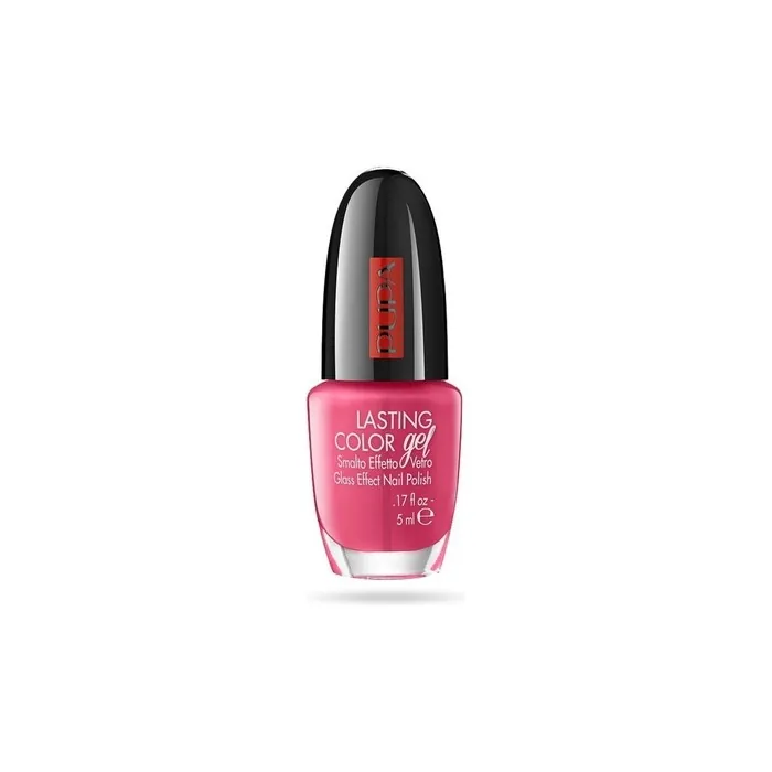 Pupa Milano Long-Lasting Color Gel Nail Polish 5ml - #128 Spicy Fuchsia