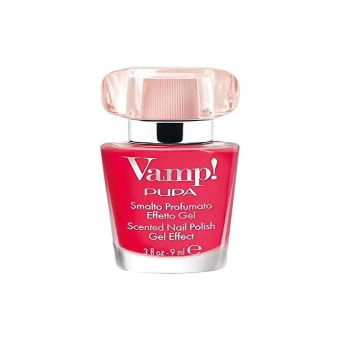 Pupa Vamp! Scented Gel Effect Nail Polish 108 Bright Fuchsia