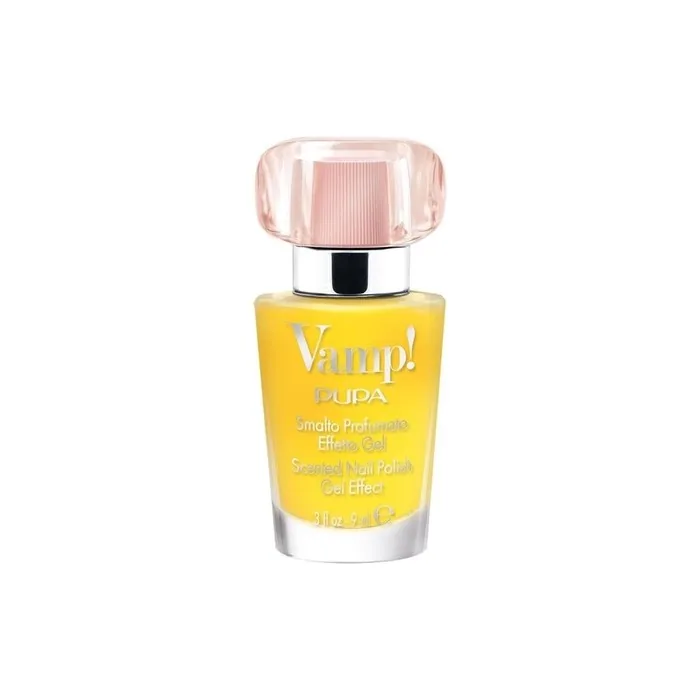 Pupa Vamp! Scented Gel Effect Nail Polish 109 Brilliant Yellow