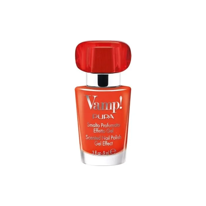 Pupa Vamp! Scented Gel Effect Nail Polish 210 Sexy Orange