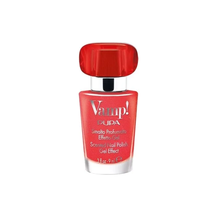 Pupa Vamp! Scented Gel Effect Nail Polish 213 Pop Coral