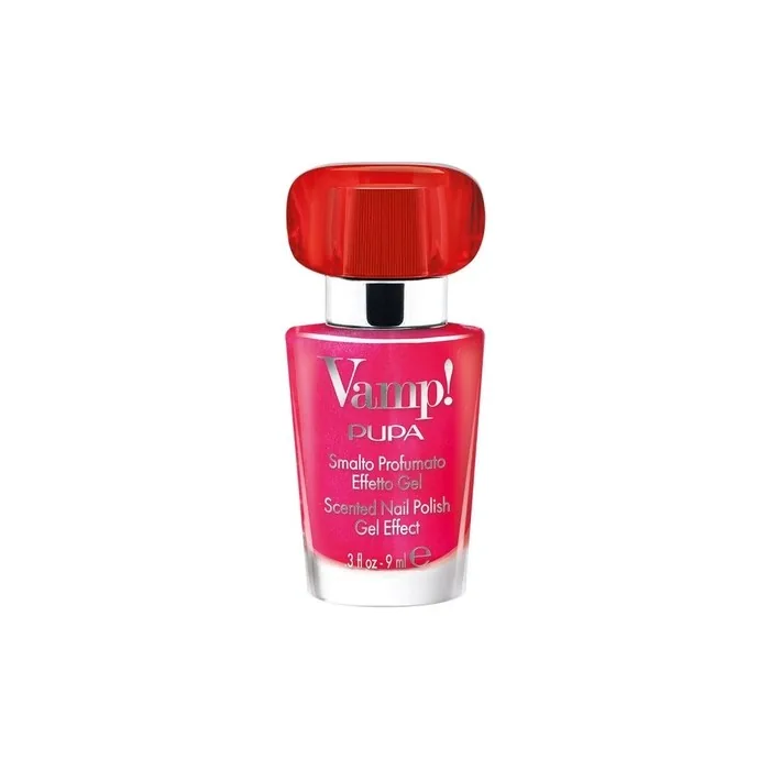 Pupa Vamp! Scented Gel Effect Nail Polish 214 Bomb Fuchsia 9ml