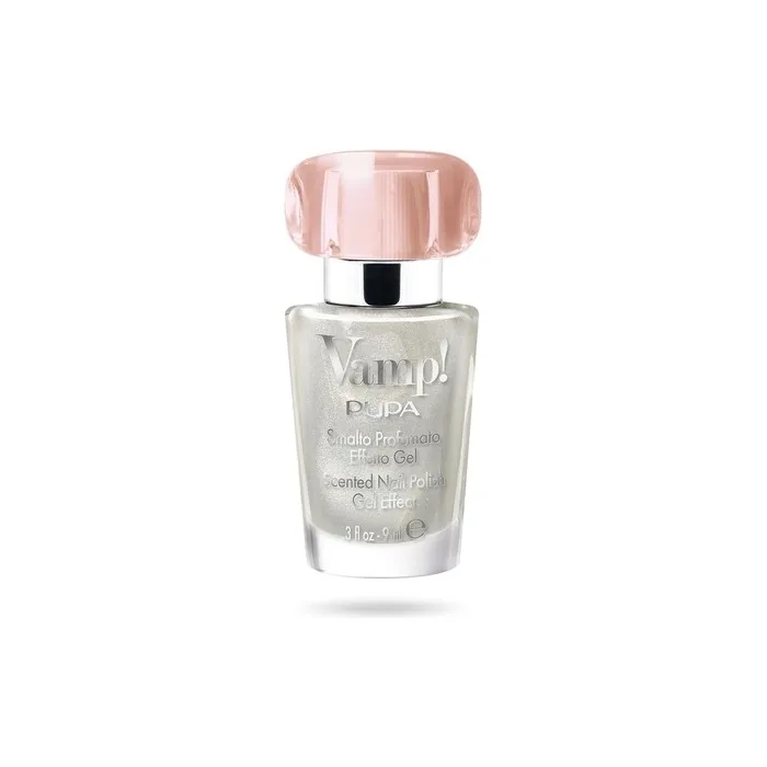 Pupa Vamp! Scented Nail Polish Effect Gel Tin 125 White Snow