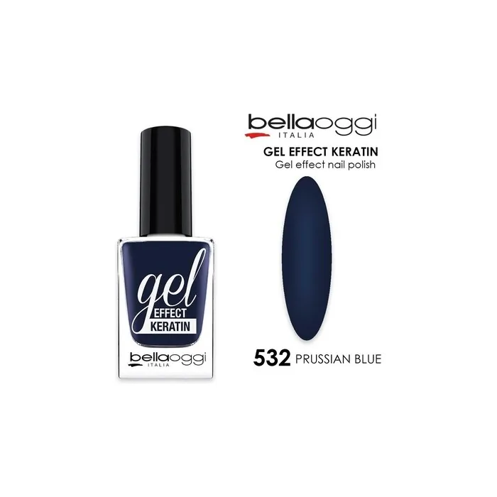 Bella Oggi Gel Effect Keratin Nail Polish With Keratin 532
