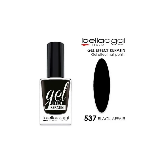 Bella Oggi Gel Effect Keratin Nail Polish With Keratin 537