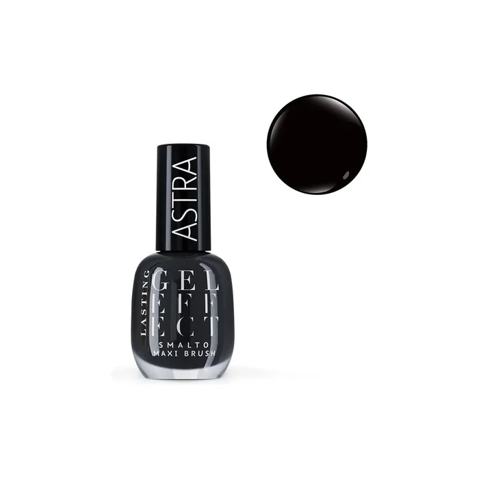 Astra Make-Up Gel Effect Nail Polish Series Finishes 24 - Dark Black