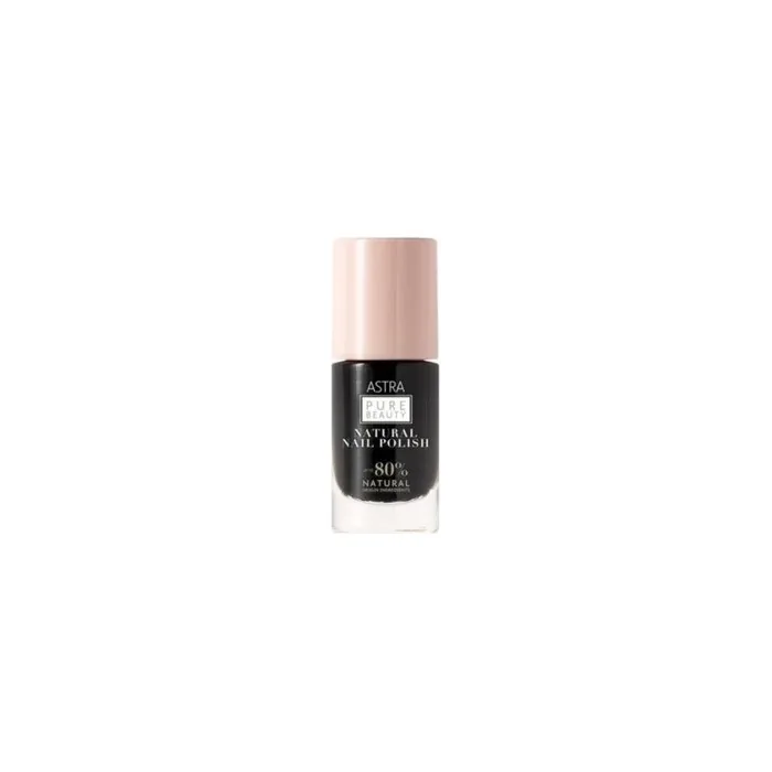 ASTRA Pure Beauty Natural Nail Polish N. 0016 Black Rice