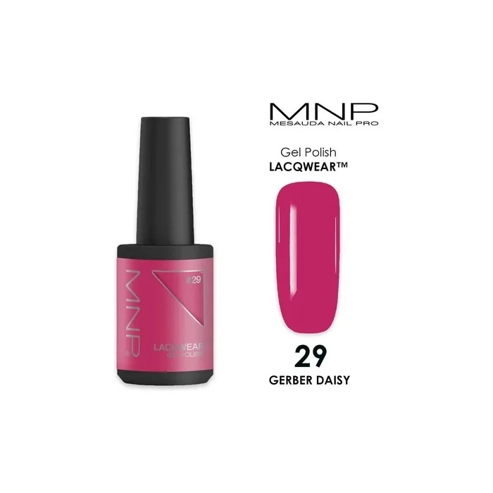 Mesauda Lacqwear Mnp Gel Polish 29 Gerber Daisy 10 Ml