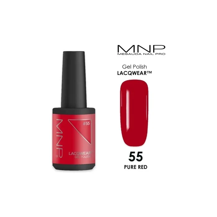 Mesauda Lacqwear Gel Polish 55 Pure Red 10 Ml