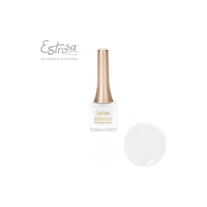 Estrosa Extreme Polish Long Life 6 8027 Ml Snow White Nails Nail Art Manicure