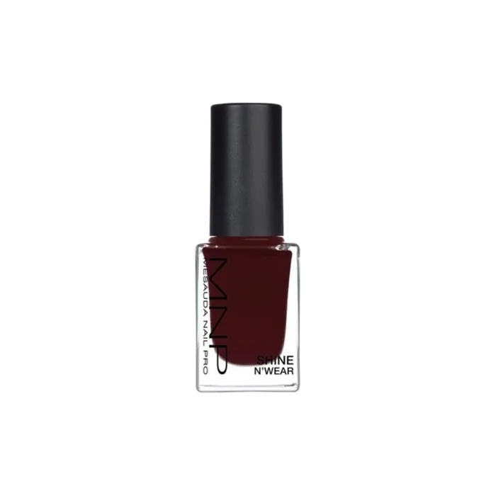 Mnp Shine N'Wear Nail Polish 201 Red Black - 10ml