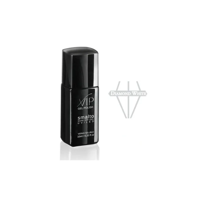 Vip Gel Polish Diamond White Shimmer - 10ml