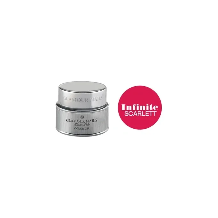 Vip Glamour Color Gel Scarlet Infinite 5 Milliliters