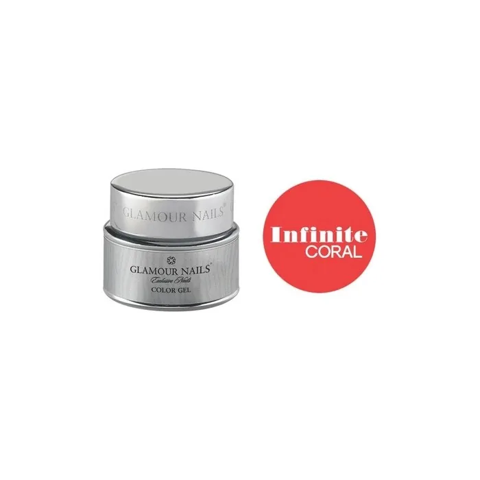 Vip Glamour Color Gel Coral Infinite 5 Milliliters