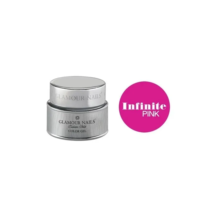 Vip Glamour Color Gel Pink Infinite 5 Milliliters