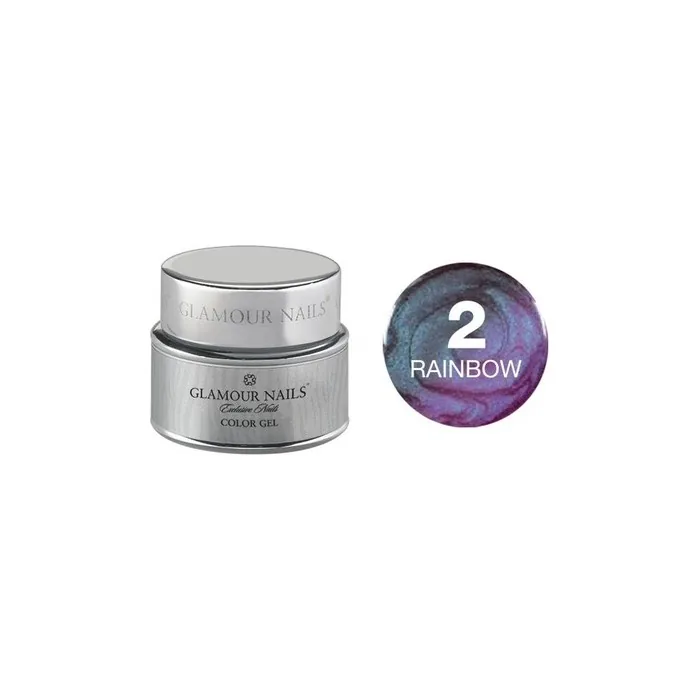 Vip Glamour Color Gel Rainbow 2 - 5 Milliliters