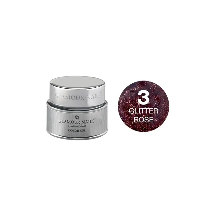 Vip Glamour Glitter Gel 03 - 5ml
