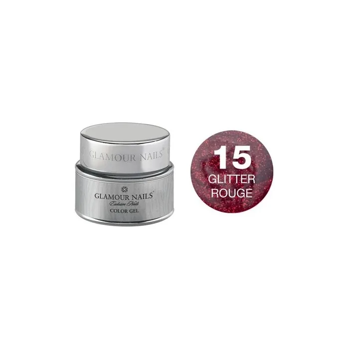 Vip Glamour Glitter Gel 15 - 5 Milliliters