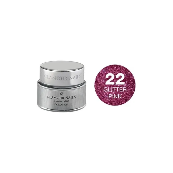 Vip Glamour Glitter Gel 22 - 5 Milliliters