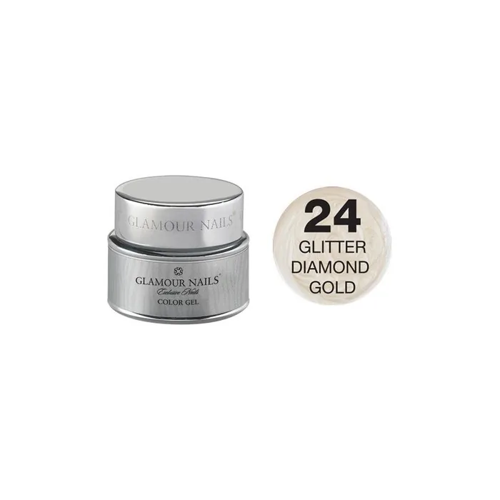 Vip Glamour Glitter Gel 24 - 5 Milliliters