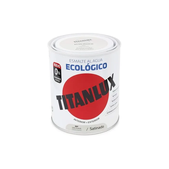 Titanux Acrylic Ecological Nail Polish Titanium 750ml Soft Grey 0507