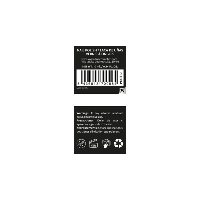 Viva la Diva Hot Trends Pop Nail Polish N10
