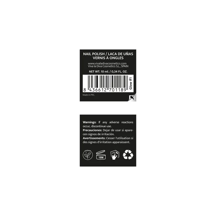 Viva la Diva Glow Nail Polish N1