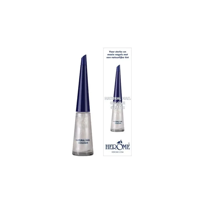 Herome Natural Nail Colour Glitter A Beautiful Glitter Nail Polish For Natural Nails