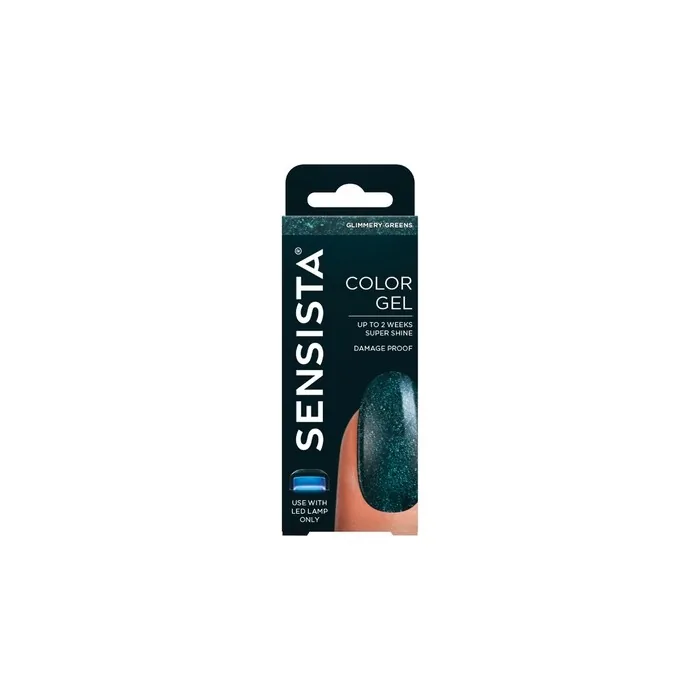 Sensista Color Gel Glimmery Greens