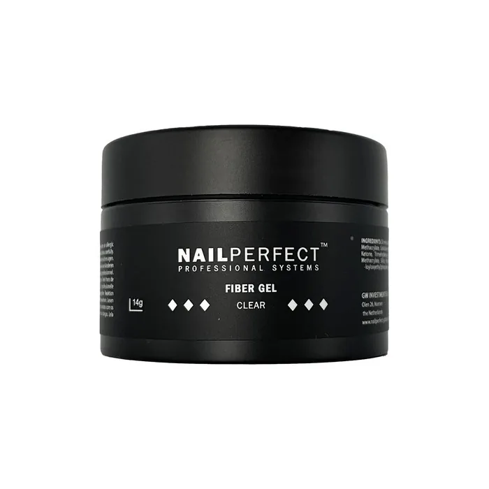 NailPerfect Clear Fiber Gel 14g