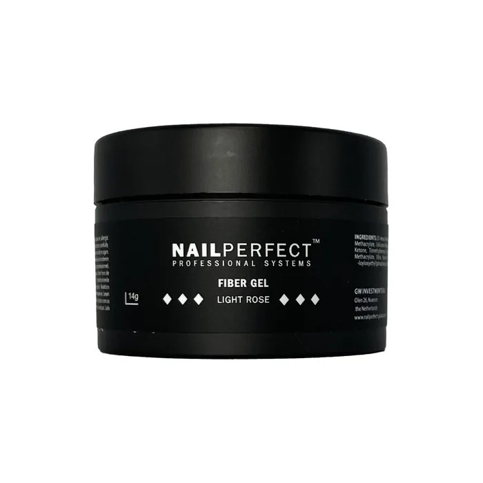 NailPerfect Fiber Gel Light Rose 14g