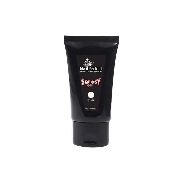 NailPerfect Sqeasy Gel White 60g