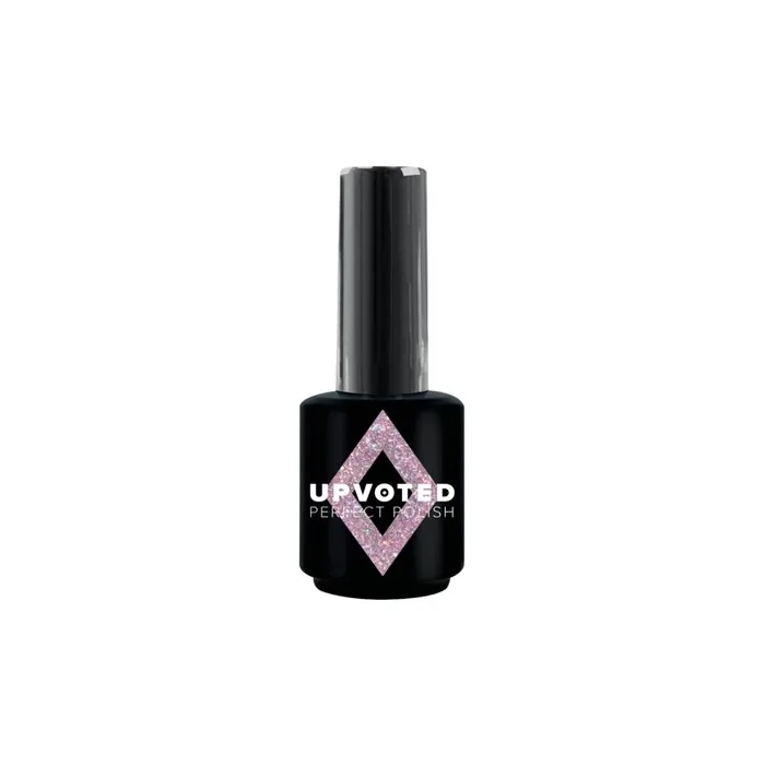 NailPerfect UPVOTED Glitter Soak Off Gelpolish #189 Twinkle Little Princess 15ml