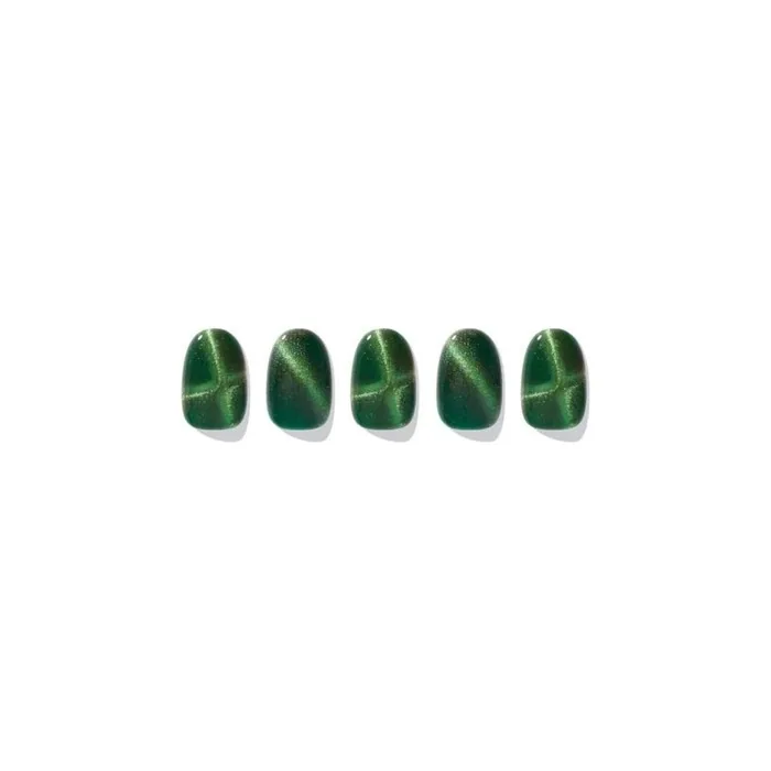 Edge U Cross Green Magnet Nail Wraps