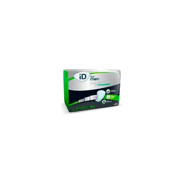 Id Id Expert Men Level 1 Plus Incontinence Protector 10 Units