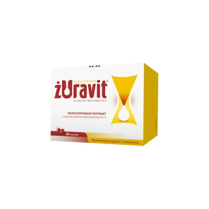 Zuravit Cranberry Extract Supports Urinary Health 60 Capsules