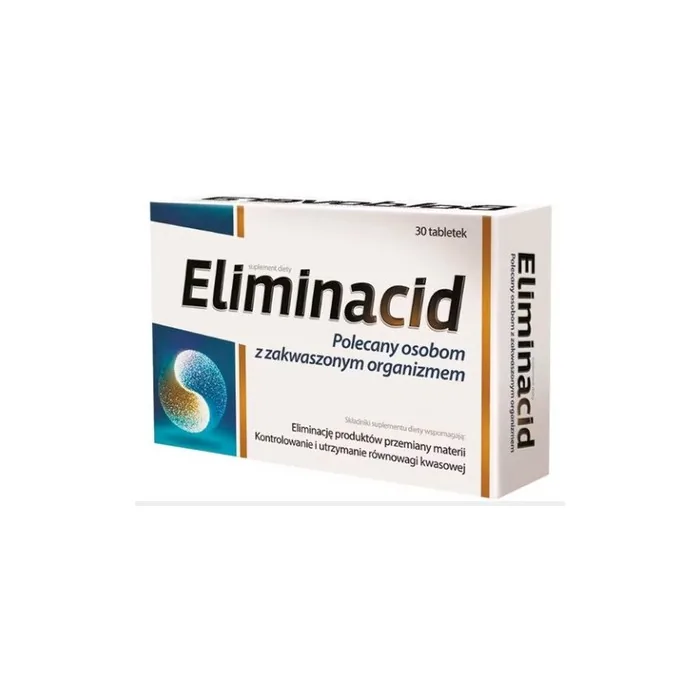Eliminacid 30 Tablets Water Excretion Acid Balance Kidney Detox