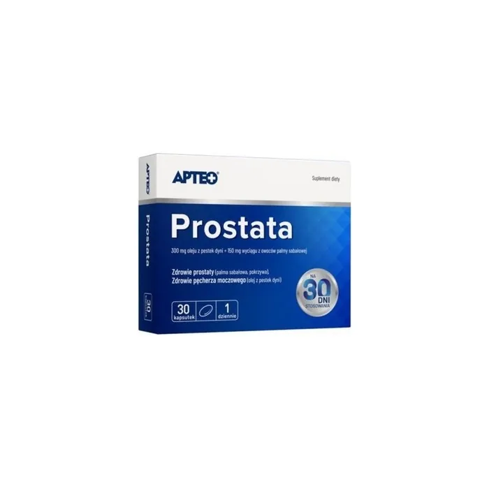 Healthy Prostate Apteo Herbal Supplement 30 Capsules For Bladder And Urinary Tract Health